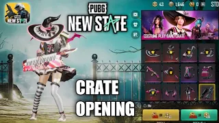 Pubg new state crate opening 🔥 luckiest crate opening in Pubg new state | Pubg new state