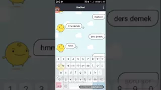 Simsimi laf atışması#1