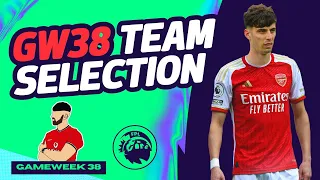 FPL GW38 TEAM SELECTION  | 46K OVERALL! | BEST DIFFERENTIALS  ✅ | Fantasy Premier League 2023/24