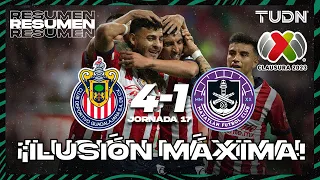 Resumen y goles | Chivas 4-1 Mazatlán | CL2023 Liga Mx - J17 | TUDN