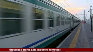 Sicurezza treni. Zaia incontra i ferrovieri 16.06.2015