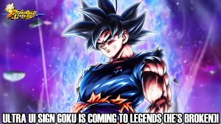 ULTRA ULTRA INSTINCT SIGN GOKU IS COMING TO LEGENDS (HE'S BROKEN)!!! Dragon Ball Legends Info!