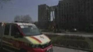 Rescue work after Mykolaiv building struck