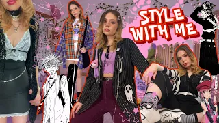 trying ✨aesthetic✨ outfits & pretending I'm in an anime round 2