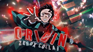 Kimetsu No Yaiba ✨😈 - Origin | Edit/Amv | 4K! Open Collab!! @zenox_aep