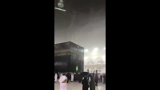 Heavy Rain in Makkah. April 2018