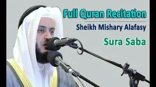 Full Quran Recitation By Sheikh Mishary Alafasy | Sura Saba