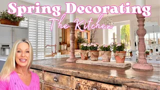 KITCHEN Decorating Ideas ~ Spring Kitchen Decor ~ Thrifted Decor