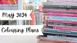 May 2024 Colouring Plans