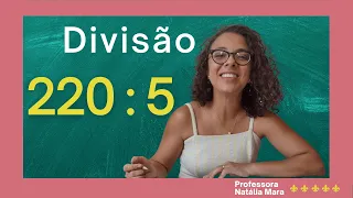 "220/5" "220:5" "Dividir 220 por 5" "Dividir 220 entre 5" "220 dividido por 5" "220%5" "Divisão”