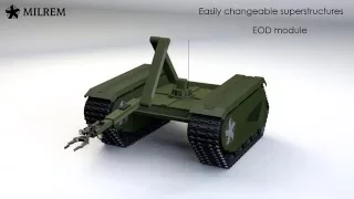 Milrem UGV product video