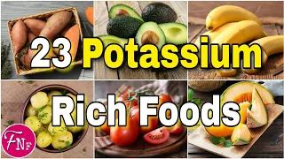 ✅ Potassium Rich Foods || Foods High In Potassium