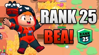 I'VE DONE IT AGAIN?! | Pushing BEA to RANK 25 | Brawl Stars Trophy Pushing