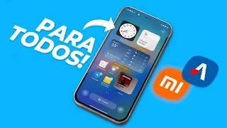 FINALMENTE 🙌 INSTALE os WIDGETS da MIUI 13.5 em QUALQUER XIAOMI | Xiaomi dicas e truques (iOS port)