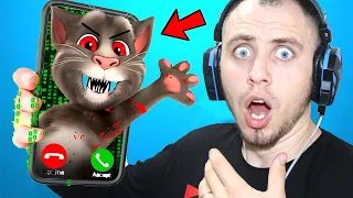 M-A SUNAT TALKING TOM 😱 NICIODATĂ NU-I RĂSPUNDE LUI TALKING TOM! (Tomy Show)