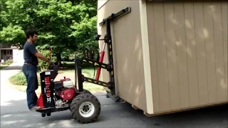 One Man Show - Delivery & Set up of 12x20 Amish Shed