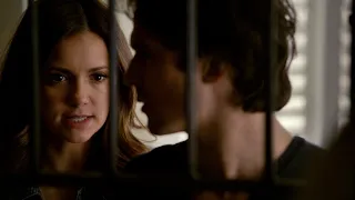 TVD 6x19 - Damon tries to make Caroline turn her humanity back on and she takes it out on Elena | HD