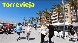 Torrevieja, Costa Blanca, Spain. Morning Walking Tour featuring Playa de Los Locos & Playa del Cura