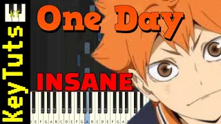 One Day [Haikyuu!! To The Top] - Insane Mode [Piano Tutorial] (Synthesia)