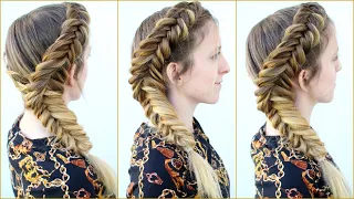 Side Dutch Fishtail Braid | Braids | Braidsandstyles12