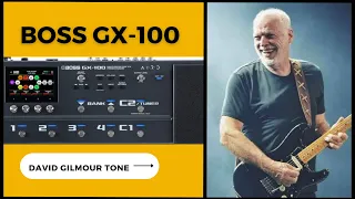 BOSS GX 100 - DAVID GILMOUR PRESET