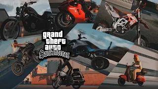 NUEVO PACK DE MOTOS HD 2023 PARA GTA SAN ANDREAS