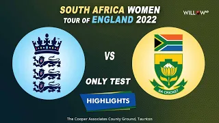 Day 4 Highlights: Only Test, England Women vs South Africa Women