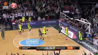Aaron White explodes Zalgiris Arena! Žalgiris - Barcelona | 2018.11.16
