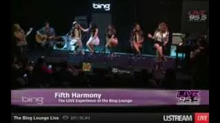 Fifth Harmony at The Bing Lounge, Live955 FULL 14/08/2013
