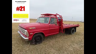 LOT #21 - 1969 Ford F350 (04/22/2023 - Stovall Auction)