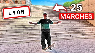 JE SKATE LES MEILLEURS SPOTS DE STREET DE LYON !