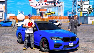 РЕАЛЬНАЯ ЖИЗНЬ В GTA 5 - УГНАЛИ BMW M5 НА 1000 СИЛ И LAMBORGHINI COUNTACH НА ВЕРТОЛЕТАХ! 🌊ВОТЕР