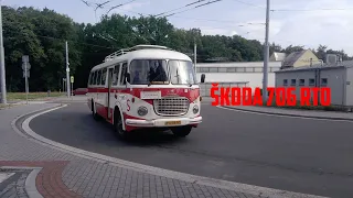 Škoda 706 RTO na speciální lince Hulváky-ZOO dne 27.7.2019