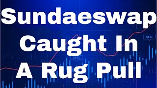 Sundaeswap Iso Sundaeswap Cardano Sundaeswap Airdrop [January] - Sundaeswap Caught In A Rug Pull