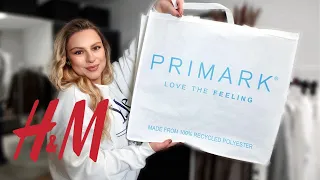 PRIMARK NEW IN + H&M TRY ON HAUL I Spring 2023