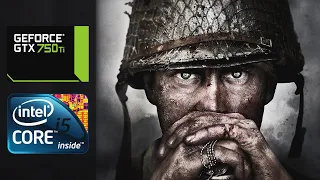 Call of Duty: WWII Gameplay (GTX 750 TI | i5-2400 | 8GB RAM)