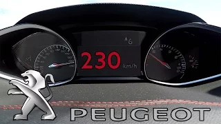 Peugeot 308 1.2 PureTech 130 - INSANE TOP SPEED