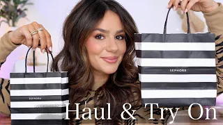 SEPHORA SALE HAUL & TRY ON: What I Got From Sephora & Did It Work For Me || Tania B Wells