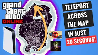 Teleport Anywhere in just Couple of Seconds in GTA Online PS5 with Anawack + Copy & Paste *SOLO*