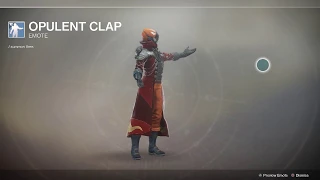 Destiny 2 Warmind Opulent Clap Emote Welcomes Everyone