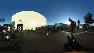 FIREBALL TEST IN VR 360