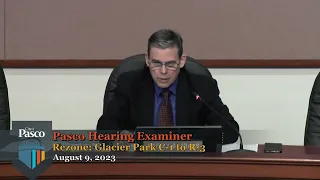 Pasco Hearing Examiner, August 9, 2023