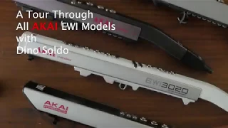 A tour of All Akai EWI models