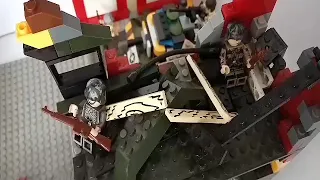 Lego WW2 "Битва за Францию" обзор моей лего диорамы