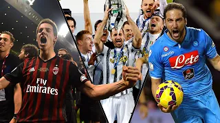 Supercoppa Italiana, Tutti i Gol delle Ultime Dieci Finali