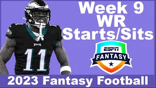 Week 9 WR Starts/Sits | 2023 Fantasy Football