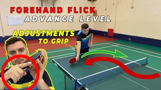 How to do ADVANCE Pro Forehand Flick technique | Table Tennis / Ping Pong | Training Tutorial