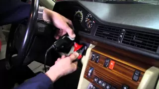 How to "Unstick" a Stuck Ignition Key on a 1973 to 1995 Mercedes Benz