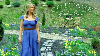 Cottage Garden Tour (Springtime) #gardentour #cottagegarden