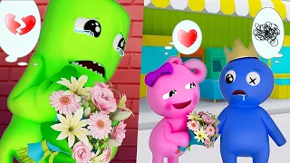 Rainbow Friends Fall in Love | Rainbow Friends 2 | Rainbow Cartoon